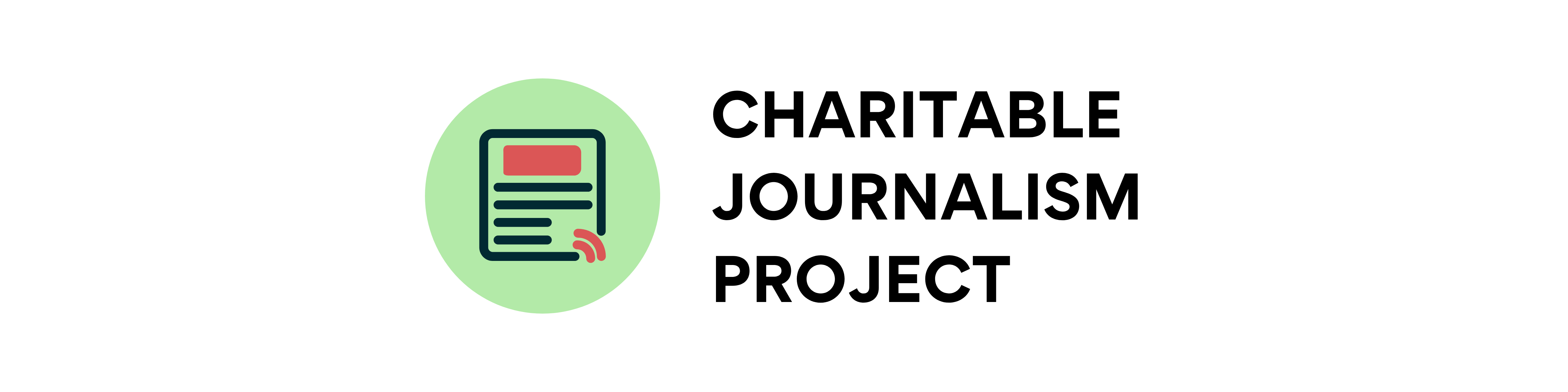 Charitable Journalism Project logo